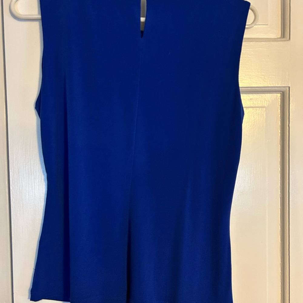 Calvin Klein Royal Blue Tank Top Blouse - Picture 2 of 3